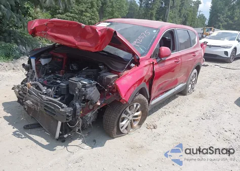2020 Hyundai Santa Fe Se from USA, damaged, VIN 5NMS23AD7LH192575